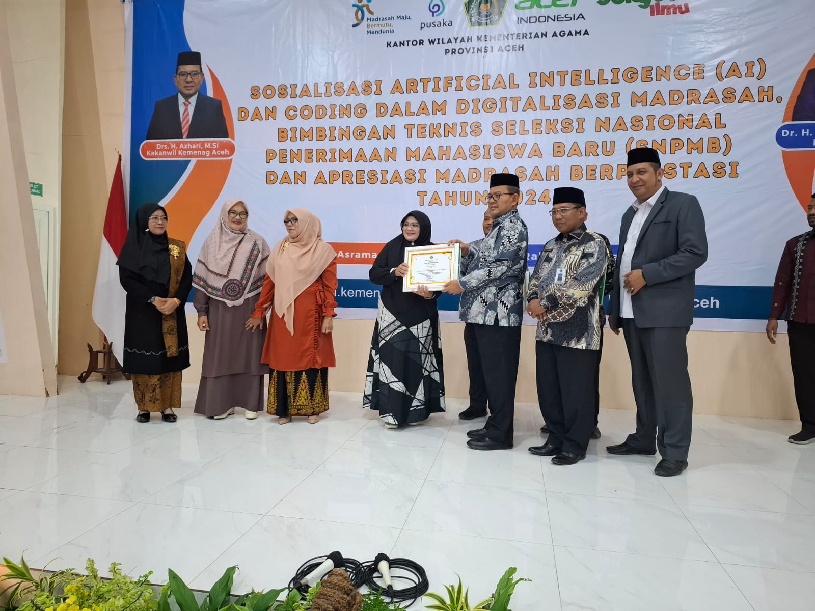 MTsN 1 Langsa Raih Juara 3 Tingkat Provinsi Dalam Penilaian Zona